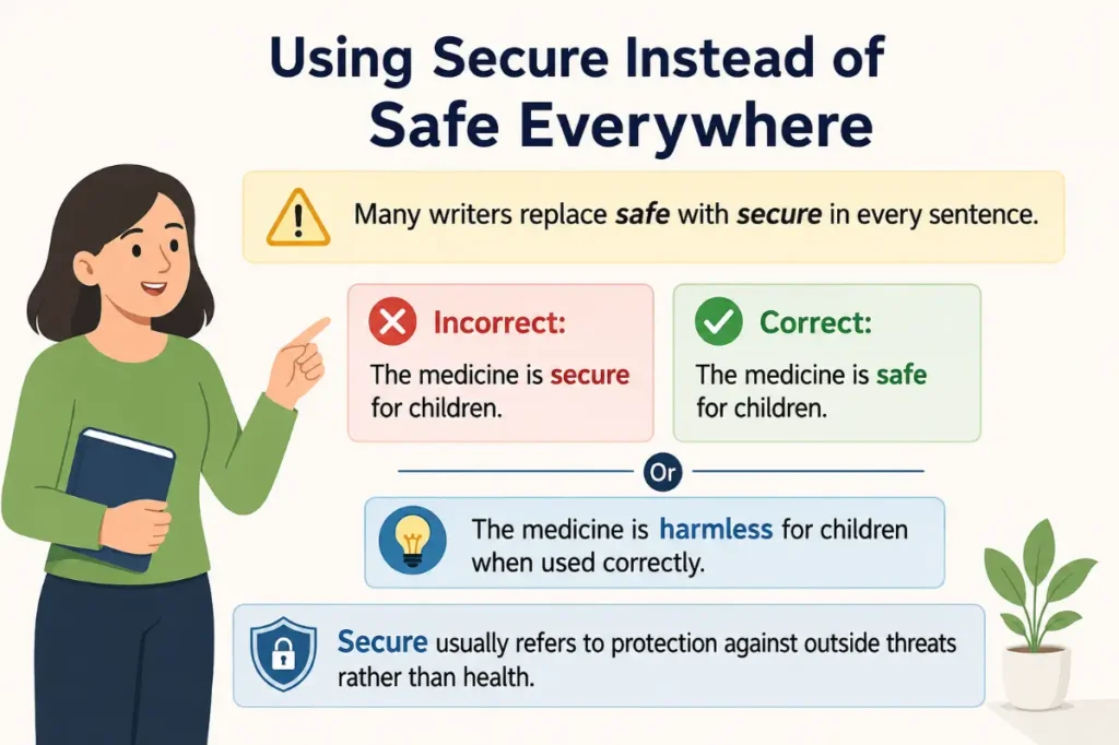 Common Mistakes When Choosing Synonyms for Safe