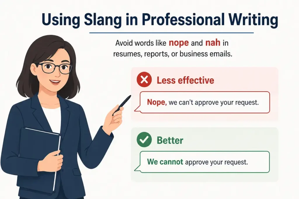 Common Mistakes When Using Synonyms for No
