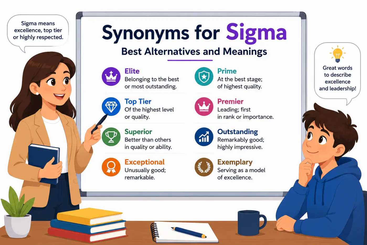 Synonyms for Sigma Best Alternatives and Meanings