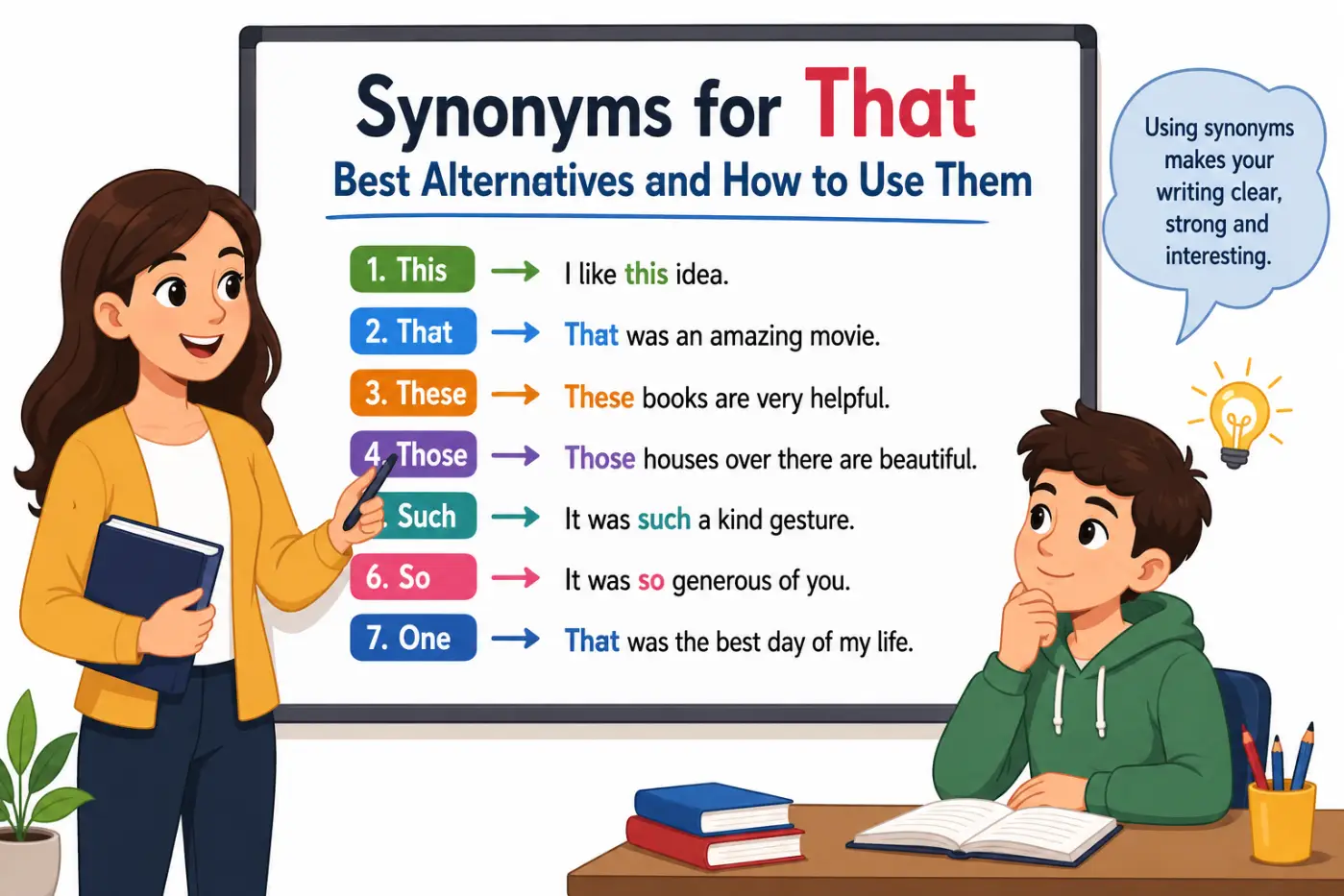 Synonyms for That Best Alternatives and How to Use Them