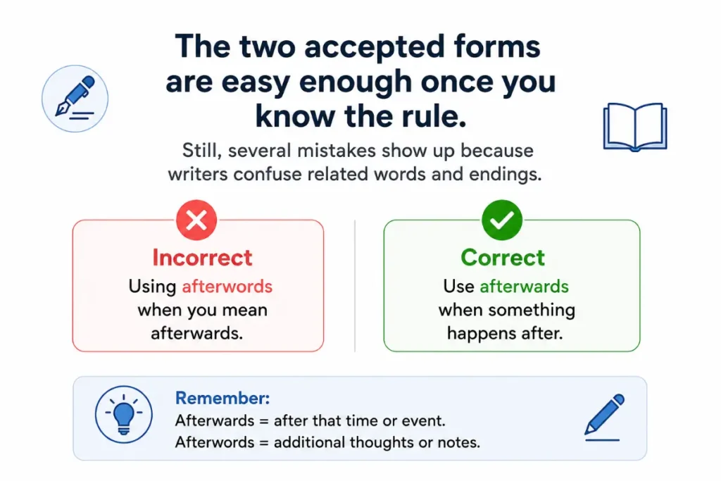 Common Mistakes and Misspellings