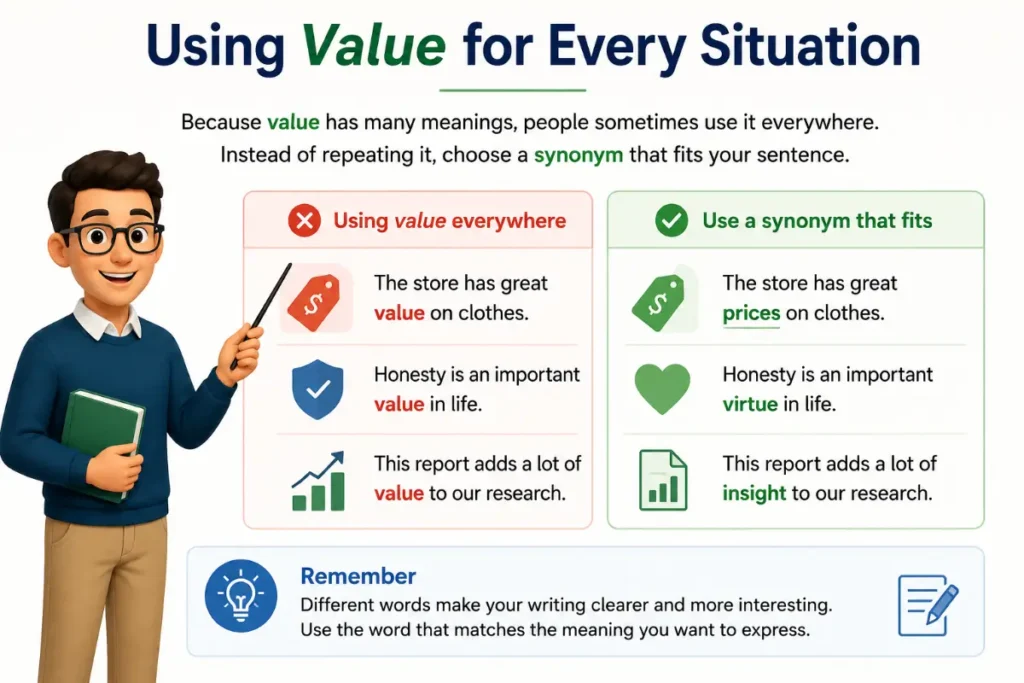Common Mistakes When Using Value