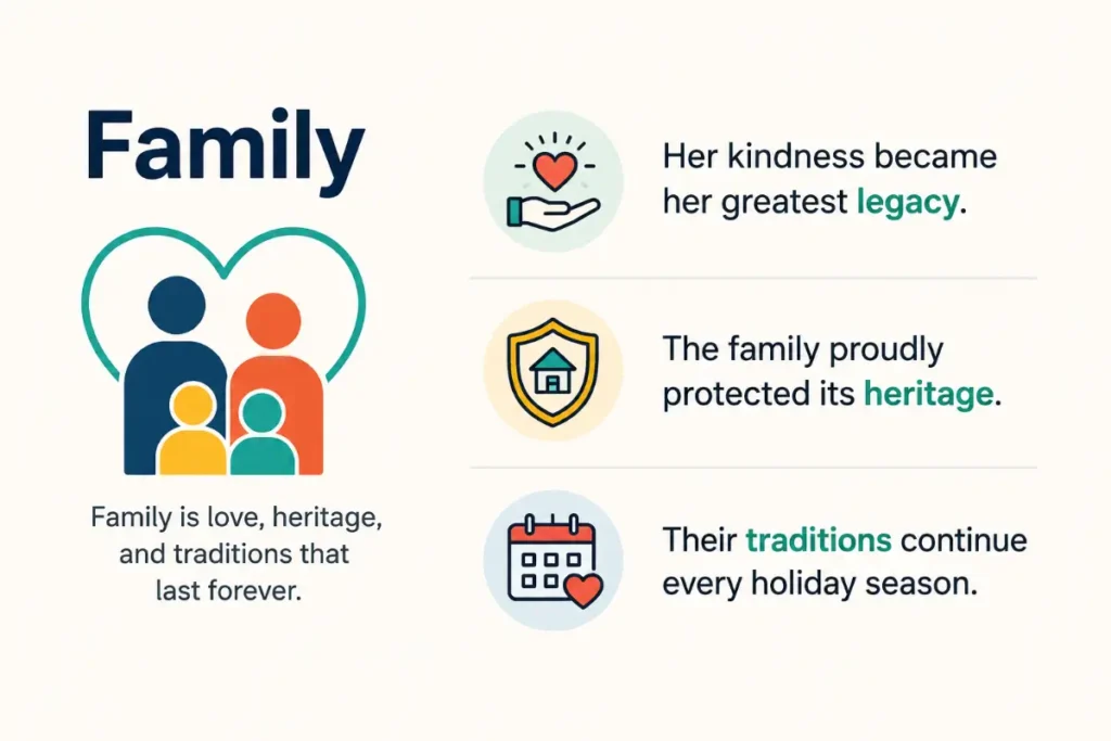 Real Examples Using Legacy and Its Synonyms