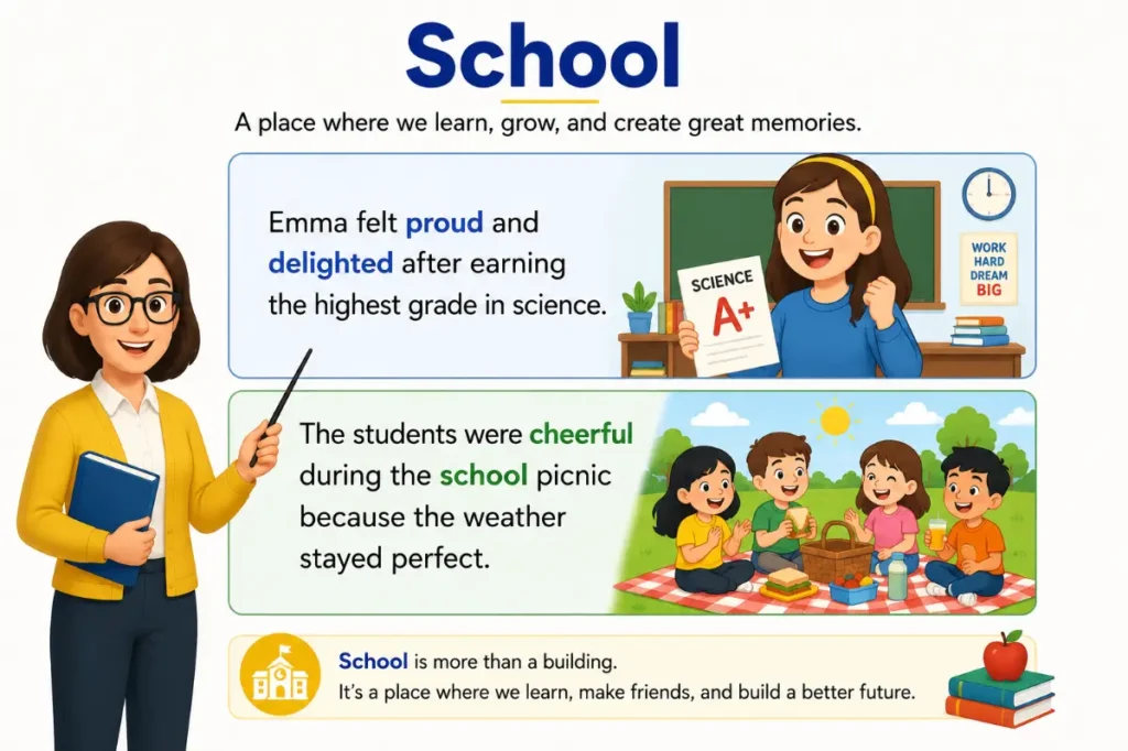 Real Life Examples Using Different Synonyms