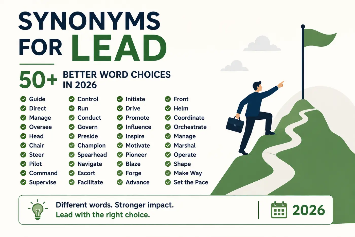 Synonyms for Lead 50+ Better Word Choices in 2026