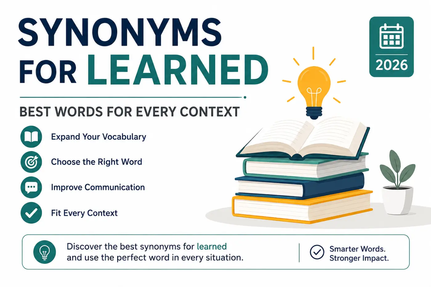 Synonyms for Learned Best Words for Every Context 2026
