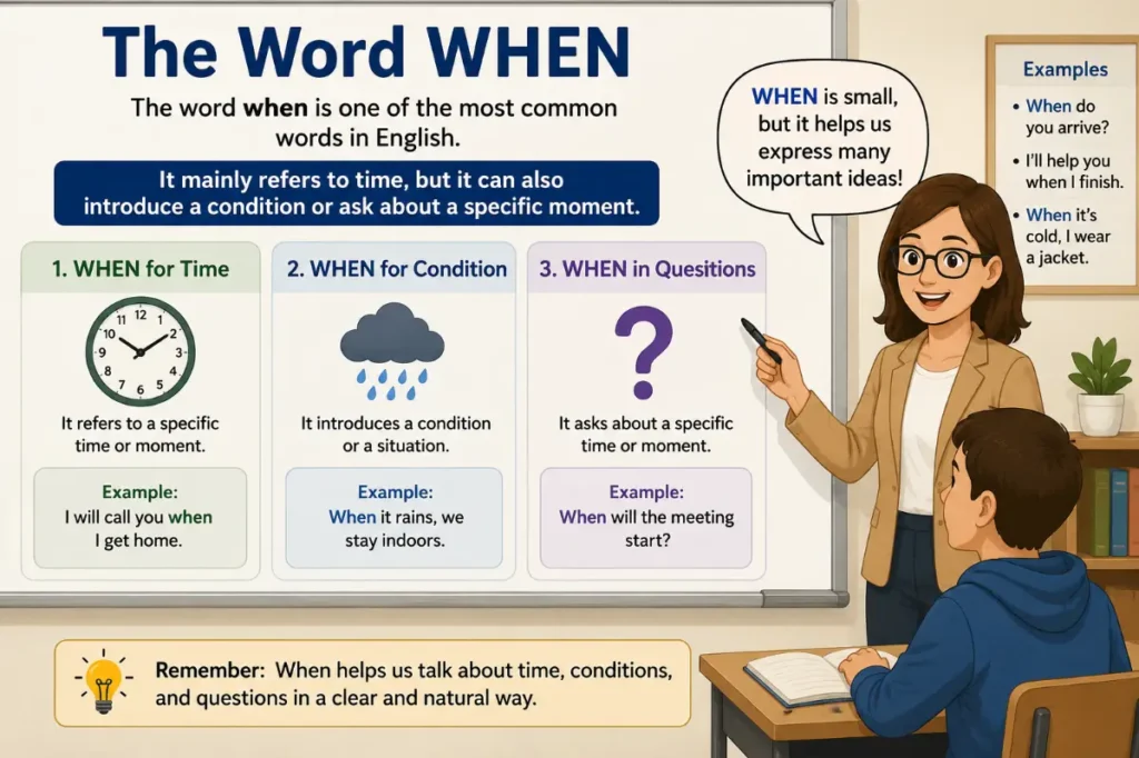 What Does When Mean?