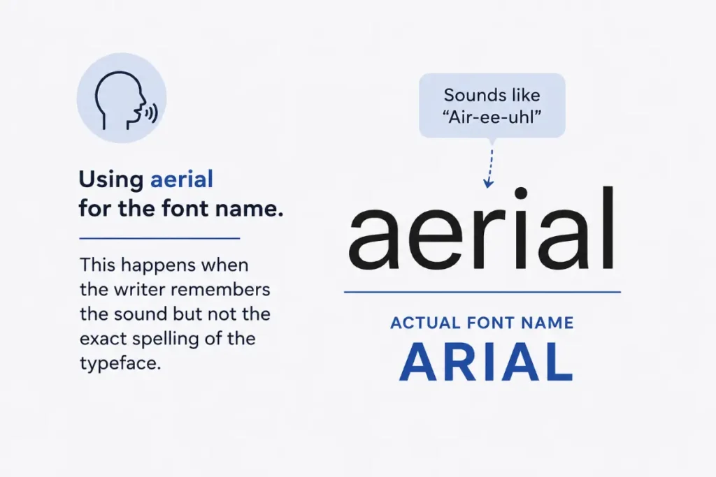 Common Mistakes and Misspellings