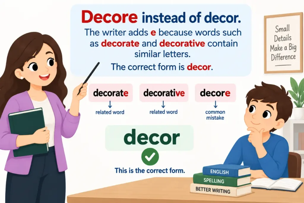 Common Mistakes and Misspellings