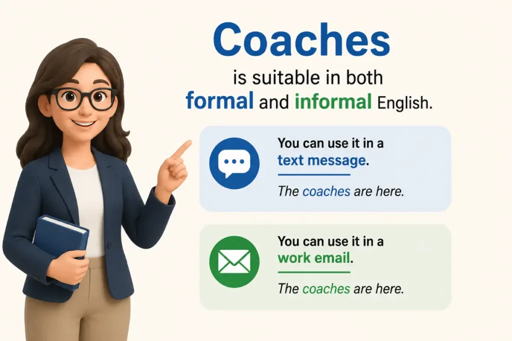 Formal And Informal Usage