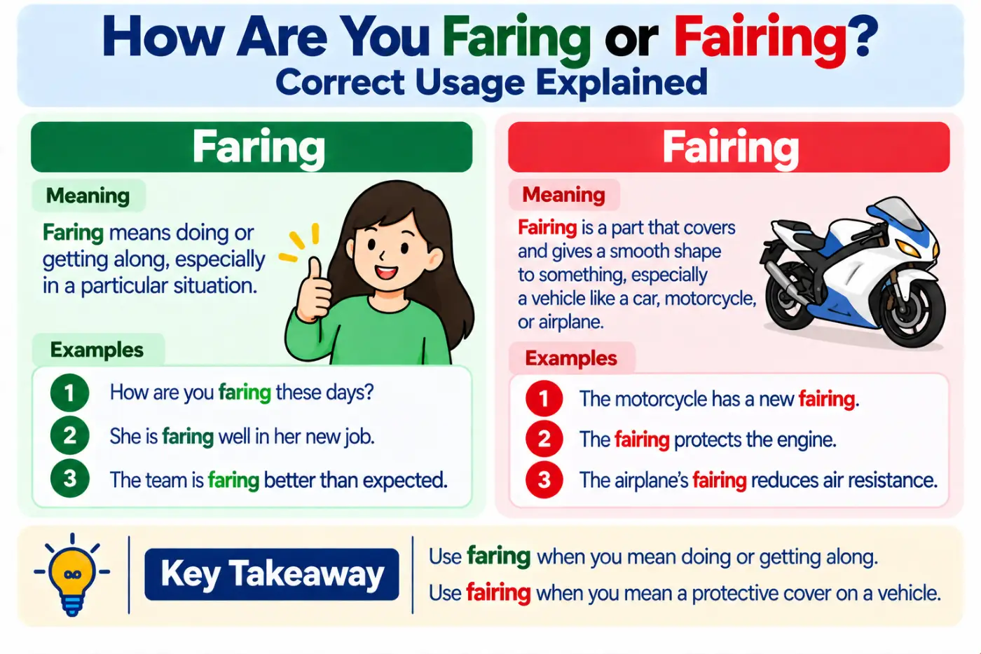 how are you faring or fairing Correct Usage Explained